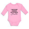 Long Sleeve Bodysuit Baby I Just Spent 9 Months on The Inside Boy & Girl Clothes