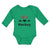 Long Sleeve Bodysuit Baby Wild Hockey Sport with Pattern Arrow Cotton