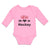 Long Sleeve Bodysuit Baby Wild Hockey Sport with Pattern Arrow Cotton