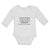 Long Sleeve Bodysuit Baby Never Dreamed I'D Daddy Here Is, Killin'It" Cotton