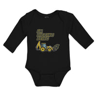 Long Sleeve Bodysuit Baby I'M Digging Being 4 Boy & Girl Clothes Cotton