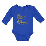 Long Sleeve Bodysuit Baby I'M Digging Being 4 Boy & Girl Clothes Cotton