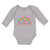 Long Sleeve Bodysuit Baby I'M Happy Boy & Girl Clothes Cotton