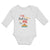Long Sleeve Bodysuit Baby I'M Just Here for The Pie Boy & Girl Clothes Cotton
