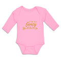 Long Sleeve Bodysuit Baby I'M So Fancy Boy & Girl Clothes Cotton