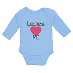 Long Sleeve Bodysuit Baby Ladies Me Boy & Girl Clothes Cotton
