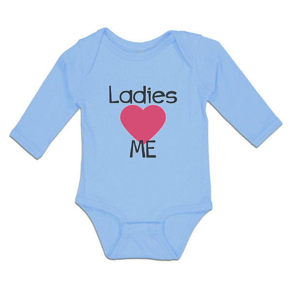 Long Sleeve Bodysuit Baby Ladies Me Boy & Girl Clothes Cotton