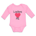 Long Sleeve Bodysuit Baby Ladies Me Boy & Girl Clothes Cotton