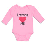 Long Sleeve Bodysuit Baby Ladies Me Boy & Girl Clothes Cotton