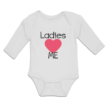 Long Sleeve Bodysuit Baby Ladies Me Boy & Girl Clothes Cotton