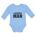 Long Sleeve Bodysuit Baby Ladies Man Boy & Girl Clothes Cotton