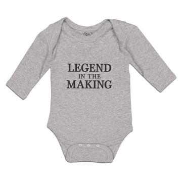 Long Sleeve Bodysuit Baby Legend in The Making Boy & Girl Clothes Cotton