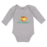 Long Sleeve Bodysuit Baby Little Pumpkin Boy & Girl Clothes Cotton