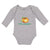 Long Sleeve Bodysuit Baby Little Pumpkin Boy & Girl Clothes Cotton