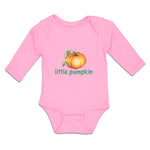 Long Sleeve Bodysuit Baby Little Pumpkin Boy & Girl Clothes Cotton
