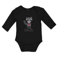 Long Sleeve Bodysuit Baby Love Bandit An Ferret Animal Boy & Girl Clothes Cotton