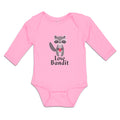 Long Sleeve Bodysuit Baby Love Bandit An Ferret Animal Boy & Girl Clothes Cotton