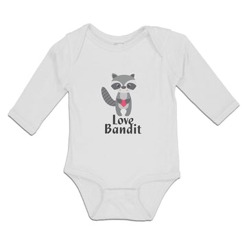 Long Sleeve Bodysuit Baby Love Bandit An Ferret Animal Boy & Girl Clothes Cotton