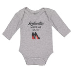 Long Sleeve Bodysuit Baby Louboutin Made Me Do It Boy & Girl Clothes Cotton