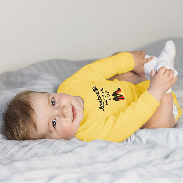Cute Rascals® Long Sleeve Bodysuit Baby Louboutin Made Me Do It