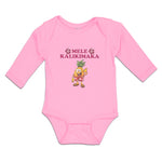 Long Sleeve Bodysuit Baby Mele Kalikimaka Boy & Girl Clothes Cotton
