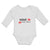 Long Sleeve Bodysuit Baby Nana Was Here Boy & Girl Clothes Cotton