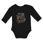 Long Sleeve Bodysuit Baby Round up Your Daughters There's A New Cowboy in Town
