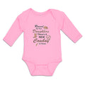 Long Sleeve Bodysuit Baby Round up Your Daughters There's A New Cowboy in Town
