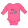 Long Sleeve Bodysuit Baby Blessed Smiling Brave Boy & Girl Clothes Cotton