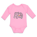 Long Sleeve Bodysuit Baby Blessed Smiling Brave Boy & Girl Clothes Cotton
