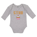 Stud with Cherry on Cupcake