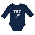 Long Sleeve Bodysuit Baby Tbt An Reproductive Cell Boy & Girl Clothes Cotton