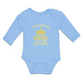 Long Sleeve Bodysuit Baby They Made Him King of All The Wild Things Cotton