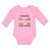 Long Sleeve Bodysuit Baby Tougher than Tough An Working Construction Vehicles