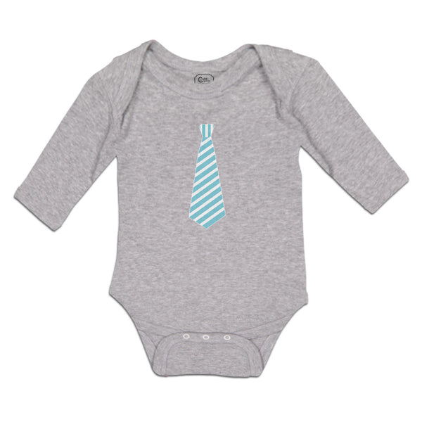 Long Sleeve Bodysuit Baby Striped Neck Tie Style 6 Boy & Girl Clothes Cotton