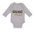 Long Sleeve Bodysuit Baby Avocado Guag Yeah! Guacamole Boy & Girl Clothes Cotton - Cute Rascals