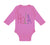 Long Sleeve Bodysuit Baby Hola! Hello Hispanic Spanish Boy & Girl Clothes Cotton - Cute Rascals