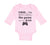 Long Sleeve Bodysuit Baby Shh I'M Watching Game Dad Gamer Father's Day Cotton