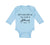 Long Sleeve Bodysuit Baby Don'T Mess with Me My Uncle Is A Biker Cotton - Cute Rascals