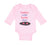 Long Sleeve Bodysuit Baby Daddy's Little Surfer Surfing Dad Father's Day Cotton - Cute Rascals