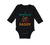 Long Sleeve Bodysuit Baby I Wheelie Love Daddy Dad Father's Day Motorcycle Bike