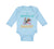 Long Sleeve Bodysuit Baby I Wheelie Love Daddy Dad Father's Day Motorcycle Bike