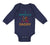 Long Sleeve Bodysuit Baby I Wheelie Love Daddy Dad Father's Day Motorcycle Bike