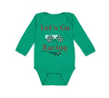 Long Sleeve Bodysuit Baby Let's Go Racing Boy & Girl Clothes Cotton