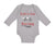 Long Sleeve Bodysuit Baby Let's Go Racing Boy & Girl Clothes Cotton