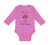 Long Sleeve Bodysuit Baby You Can'T Ride in My Little Red Wagon Funny Humor