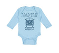 Long Sleeve Bodysuit Baby Road Trip Shirt Funny Humor Boy & Girl Clothes Cotton