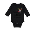 Long Sleeve Bodysuit Baby Daddy's Little Co Pilot Plane Flying Dad Father's Day