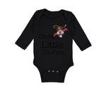 Long Sleeve Bodysuit Baby Daddy's Little Co Pilot Plane Flying Dad Father's Day - Cute Rascals