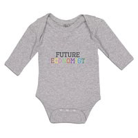 Long Sleeve Bodysuit Baby Future Economist Boy & Girl Clothes Cotton - Cute Rascals